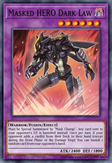 Masked HERO Dark Law