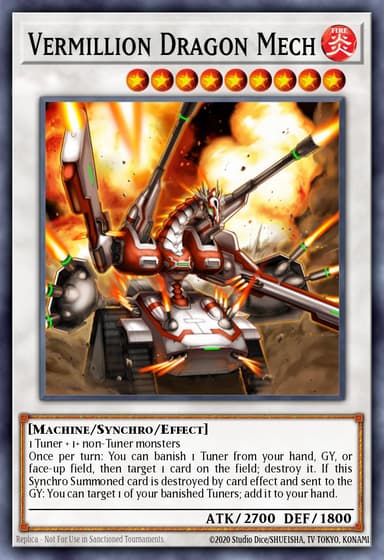Vermillion Dragon Mech