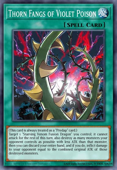 Thorn Fangs of Violet Poison