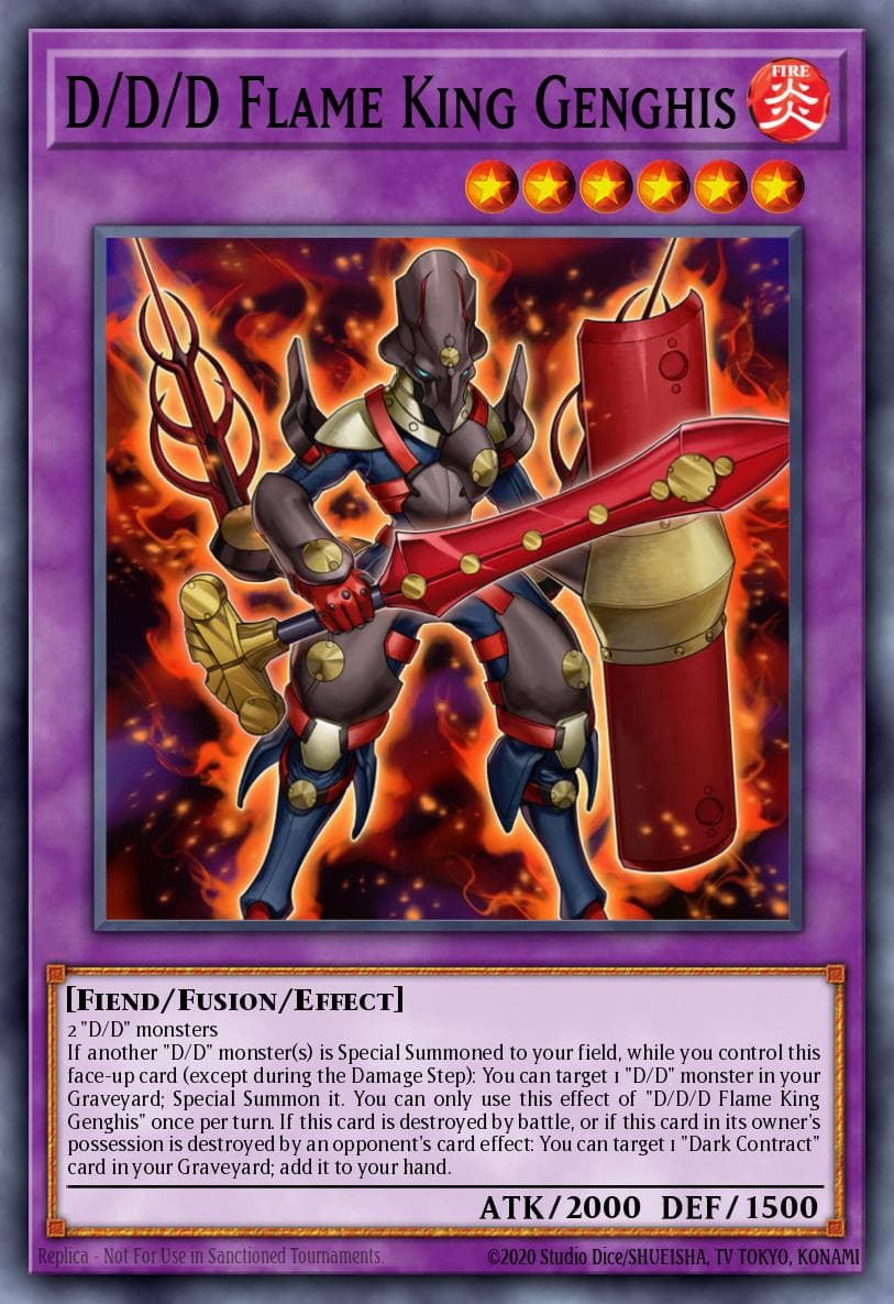 D/D/D Flame King Genghis