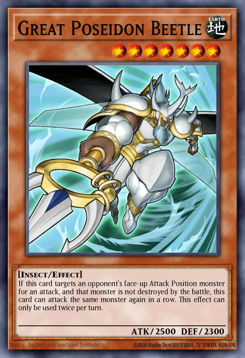 Great Poseidon Beetle