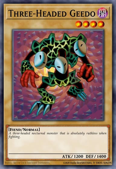 Three-Headed Geedo