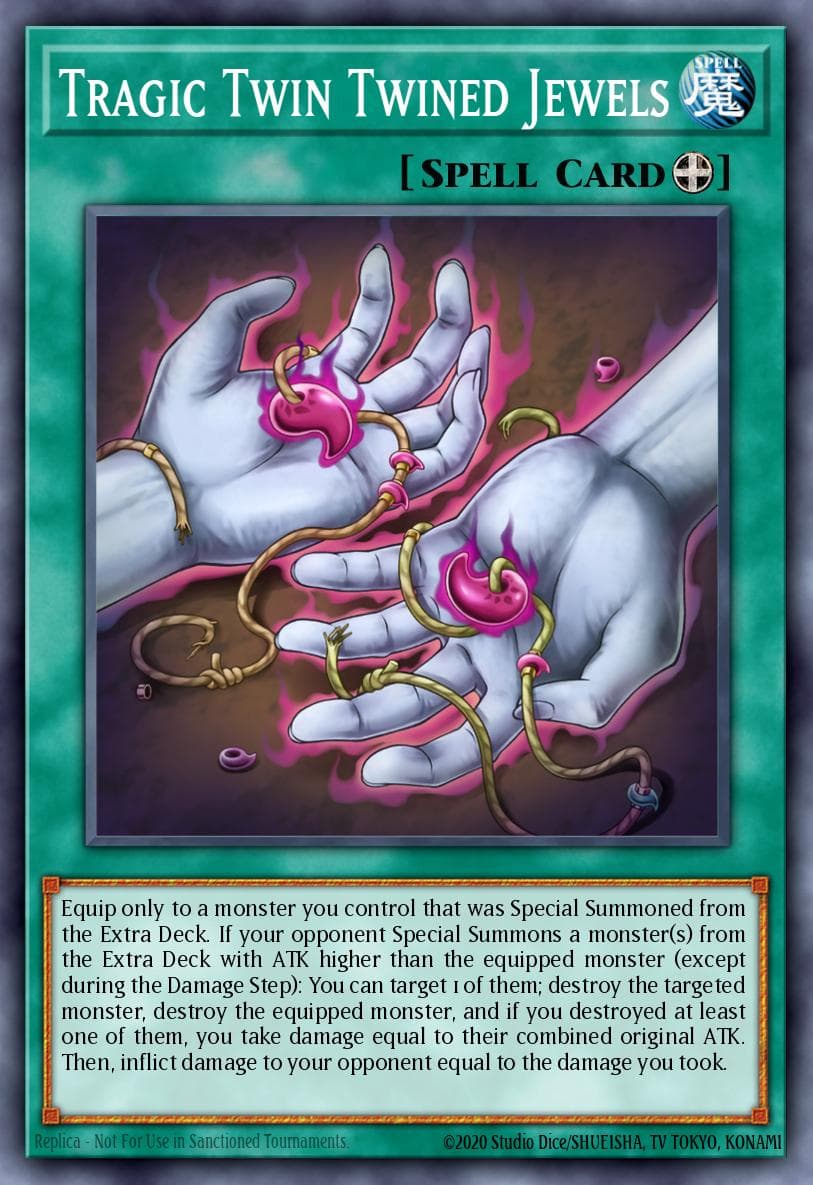 Tragic Twin Twined Jewels