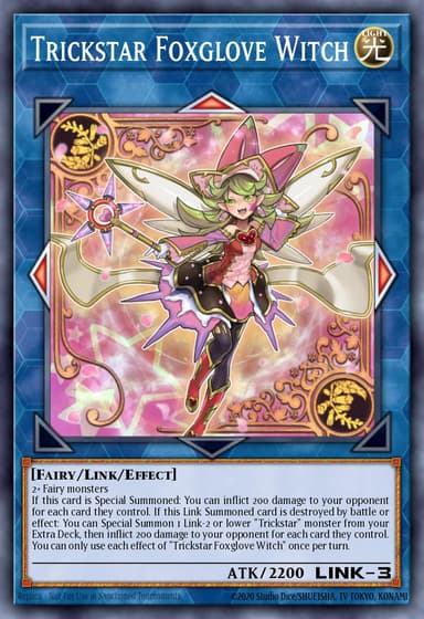 Trickstar Foxglove Witch