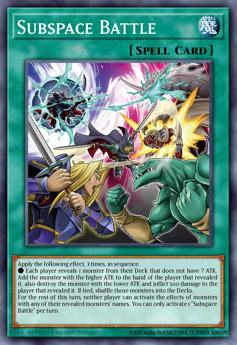 Subspace Battle