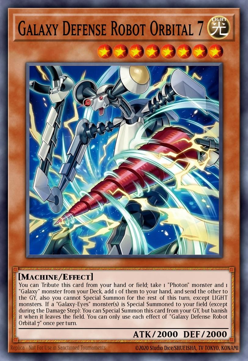 Galaxy Defense Robot Orbital 7