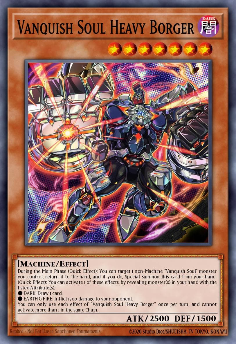 Vanquish Soul Heavy Borger