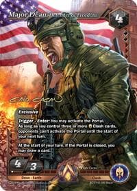 Major Dean, Defender of Freedom (Iconic Rare)
