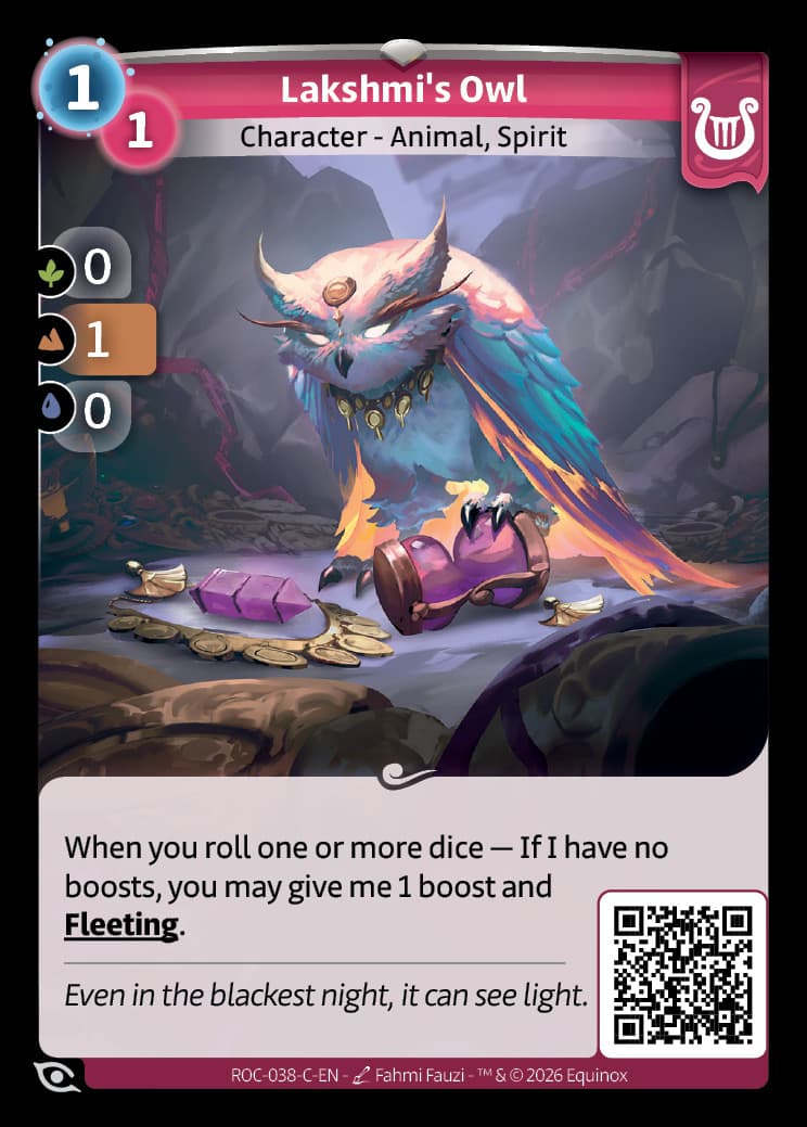 Lakshmi's Owl