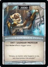 Professor Rudy, Magical Engineer