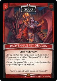 Raoyenna's Pet Dragon