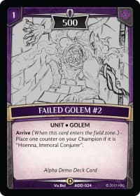 Failed Golem #2
