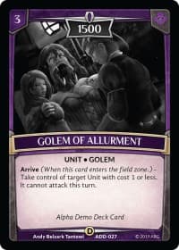 Golem of Allurement