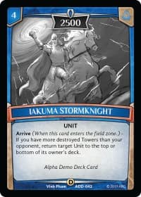 Iakuma Stormknight