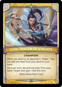 Liam, Traitor of Knights