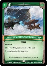 Cloudsea Offensive Formation