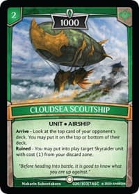 Cloudsea Scoutship