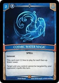 Cosmic Water Magic