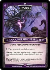Hoenna, Horrific Perfection