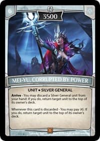 Mei-Yu, Corrupted by Power