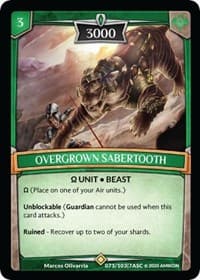 Overgrown Sabertooth