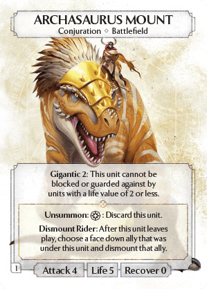 Archasaurus Mount