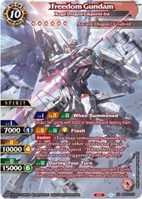 Freedom Gundam - Rage Dragon Emperor Ira