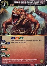 Dinoman Tyrannoid (Box Topper)
