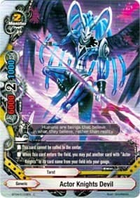 Actor Knights the Devil