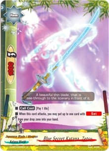 Blue Secret Katana, Zetsu