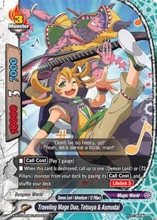 Traveling Mage Duo, Tetsuya & Asmodai