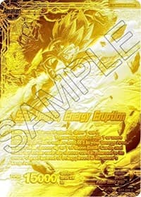 Son Goku & Vegeta // SSB Vegito, Energy Eruption (Championship Final 2019) (Gold Metal Foil)