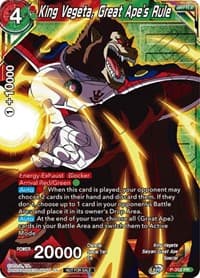 King Vegeta, Great Ape's Rule (Winner Stamped)