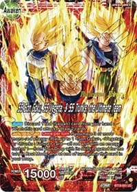 Son Goku & Vegeta & Trunks // SS Son Goku, SS Vegeta, & SS Trunks, the Ultimate Team (Fighter's Ambition Holiday Pack)