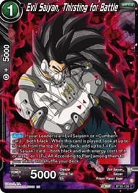 Evil Saiyan, Thirsting for Battle