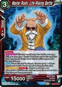 Master Roshi, Life-Risking Battle