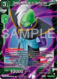 Zamasu, Prelude to Destruction (Championship 2024 Finals Zenkai Pack)