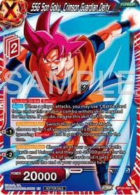SSG Son Goku, Crimson Guardian Deity (Championship 2024 Finals Zenkai Pack)