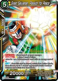 Great Saiyaman, Passion for Peace