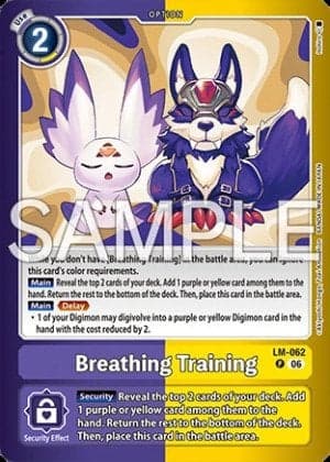 Breathing Training
