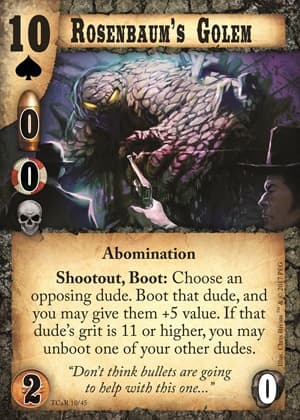 Rosenbaum's Golem