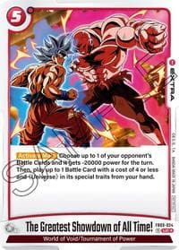The Greatest Showdown of All Time! (Tournament Pack 04)