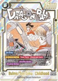 Bulma/Son Goku : Childhood (Alternate Art)