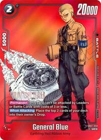 General Blue - SB02-059 (Limited Pack MANGA Version 02)