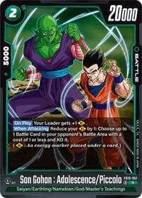 Son Gohan : Adolescence/Piccolo