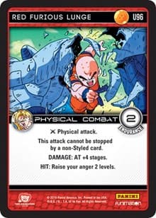 Red Furious Lunge