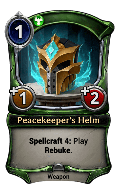 Peacekeeper's Helm