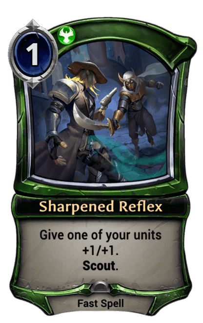 Sharpened Reflex