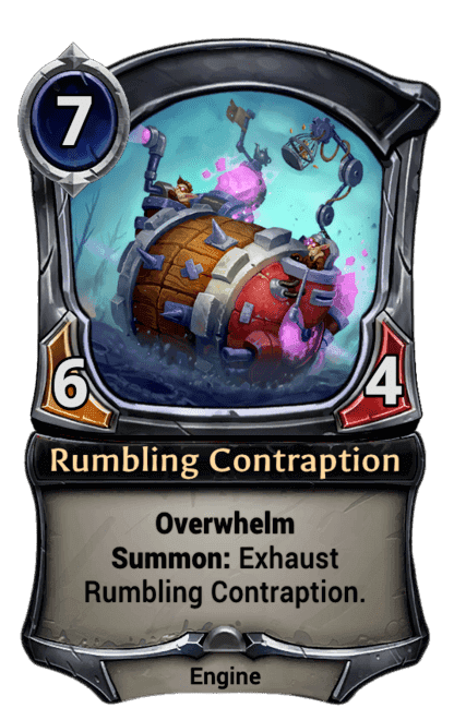 Rumbling Contraption