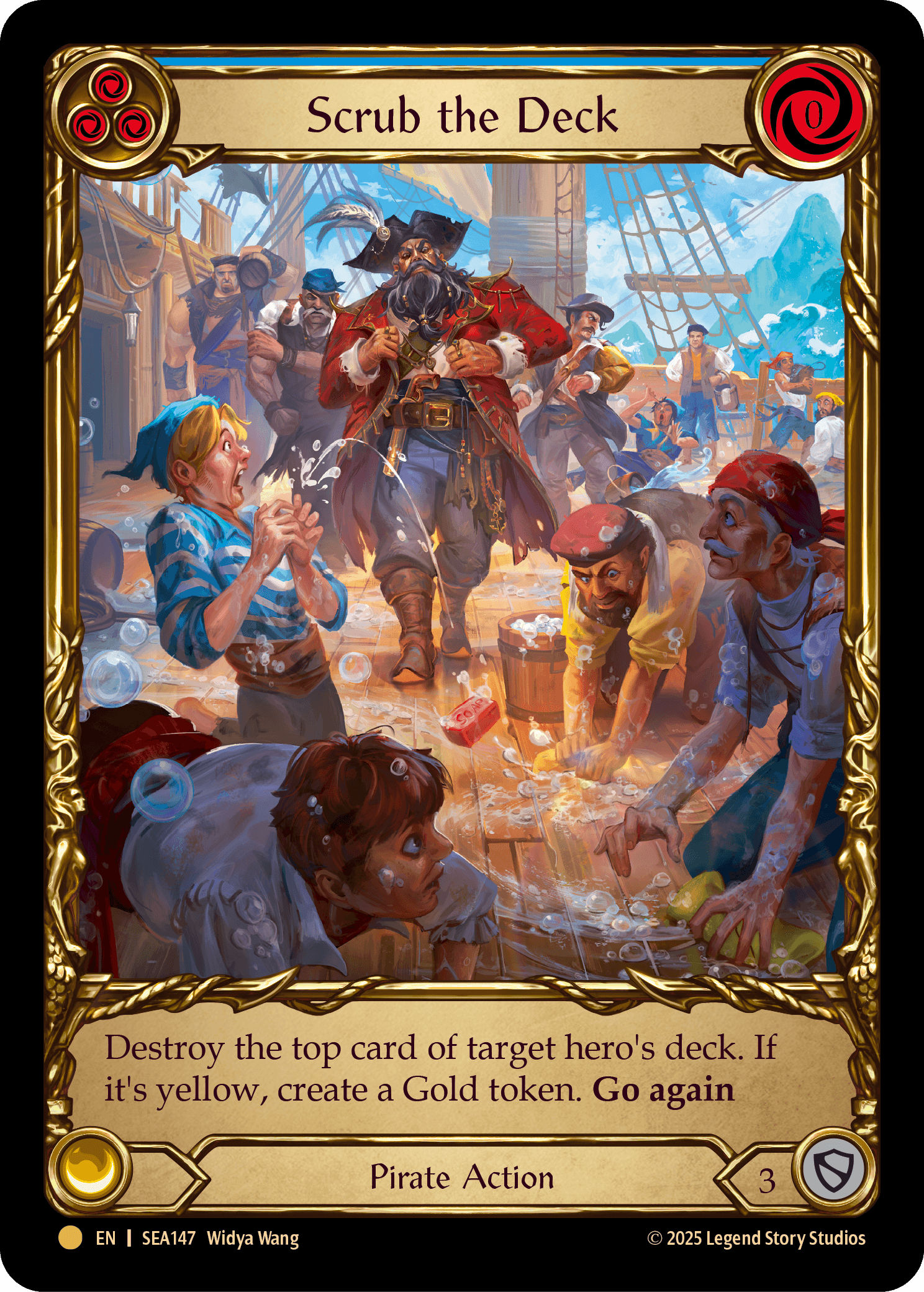 Scrub the Deck